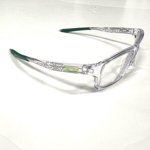 Oakley Kids Eyeglasses  Frames OY8002-1649 Crosslink XS Polished Clear 49-14-122